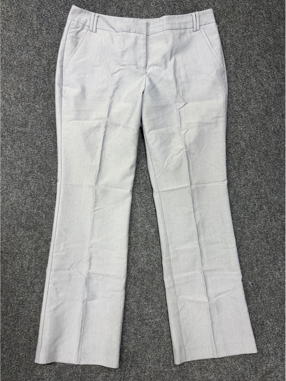 Light Gray Women's Dress Pants Size 12 by New York & Company